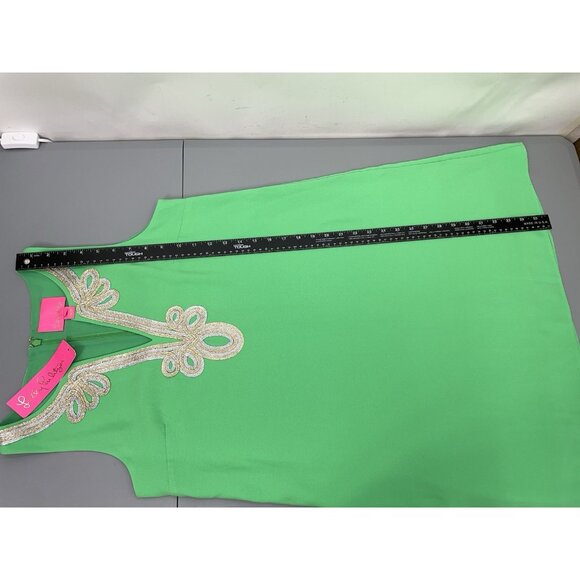 Lilly Pulitzer Dress Cherlyn Soft Shift Preppy Resortwear Beach Cruise Green 6 - Picture 9 of 10